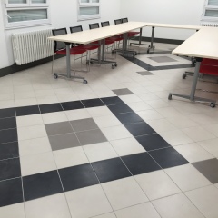 Pose de carrelage
