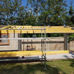 Extension d'une maison à Gizy