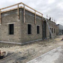 Construction d'ateliers techniques à Liesse
