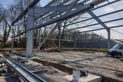 Construction d'ateliers techniques à Liesse