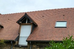Réfection d'une toiture en tuiles plates à FESTIEUX